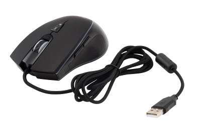 Мышь Acer OMW131 черный оптическая 6400dpi USB 7but (ZL.MCEEE.015)