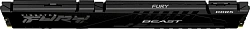 Память DDR5 16GB 6800MHz Kingston KF568C34BBE-16 Fury Beast Black Expo RTL Gaming PC5-54400 CL34 DIMM 288-pin 1.4В kit single rank с радиатором Ret