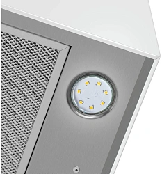 Вытяжка каминная Maunfeld Bath 401 белый управление: кнопочное (1 мотор)