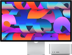 ПК Apple Mac studio A2901 M2 Max 12 core (3.5) 32Gb SSD512Gb 30 core GPU CR macOS 10GbEth WiFi BT серебристый (MQH73HN/A)