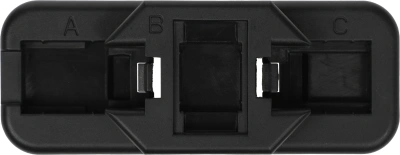 Площадка ITK CKJ-000-09 (упак:1шт) черный