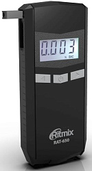 Алкотестер Ritmix RAT-650 электрохимический черный