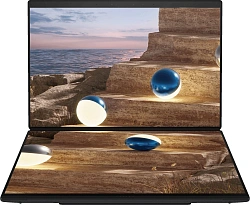 Ноутбук Asus ZenBook Duo UX8407AA-SN279X Core Ultra 9 386H 32Gb SSD1Tb Intel Graphics 14" OLED Touch 3K (2880x1800) Windows 11 Pro dk.grey WiFi BT Cam (90NB16V1-M00F80)