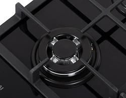 Газовая варочная поверхность Hyundai HHG 6434 BG черный
