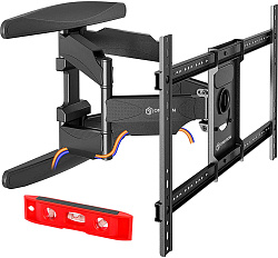 Кронштейн для телевизора Onkron M6L черный 40"-75" макс.45.5кг настенный поворот и наклон