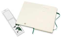 Блокнот Moleskine CLASSIC QP061K15 Large 130х210мм 240стр. клетка твердая обложка зеленый