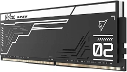Память DDR5 2x16GB 6800MHz Netac NTS2D5P68DP-32K Shadow II RGB RTL Gaming PC5-54400 CL34 DIMM ECC 288-pin 1.4В kit с радиатором Ret