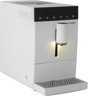 Кофемашина Hyundai HAM-4400 1350Вт белый/черный