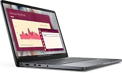 Ноутбук Dell Pro 14 Core Ultra 5 220U 16Gb SSD512Gb Intel Graphics 14" IPS FHD+ (1920x1200) Linux grey WiFi BT Cam (PRO14-5652)