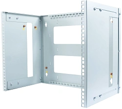 Кронштейн телекоммуникационный Cabeus NC-9U регул.глуб. 9U 19" 450мм нагр.:15кг серый
