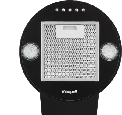 Вытяжка каминная Weissgauff Tubus 900 PB BL черный управление: кнопочное (1 мотор)