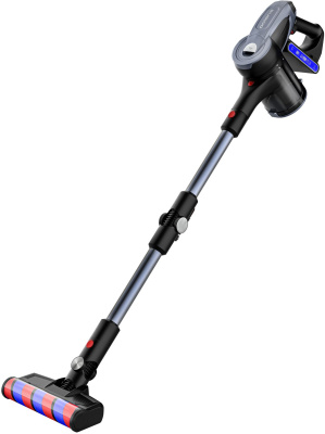 Пылесос Polaris PVCS 7090 HandStick PRO Aqua 450Вт жемчужный/серый