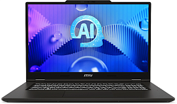Ноутбук MSI Venture 17 AI A1MG-004XRU Core Ultra 5 125H 16Gb SSD512Gb Intel Arc 17.3" IPS FHD (1920x1080) FreeDOS grey WiFi BT Cam (9S7-17U211-004)