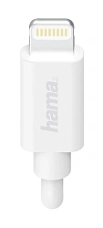 Автомобильное зар./устр. Hama H-183291 5W 1A для Apple белый (00183291)