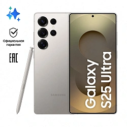 Смартфон Samsung SM-S938B Galaxy S25 Ultra 256Gb 12Gb серый титан моноблок 3G 4G 6.9" 1440x3120 Android 15 200Mpix 802.11 a/b/g/n/ac/ax/be NFC GPS GSM900/1800 GSM1900 Protect