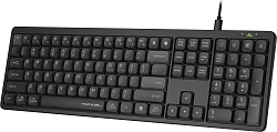Клавиатура A4Tech FX55 черный USB slim Multimedia кабель 1.5м
