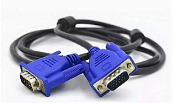 Кабель Premier 5-960B VGA (m) VGA (m) 1.5м (5-960B 1.5) феррит.кольца черный
