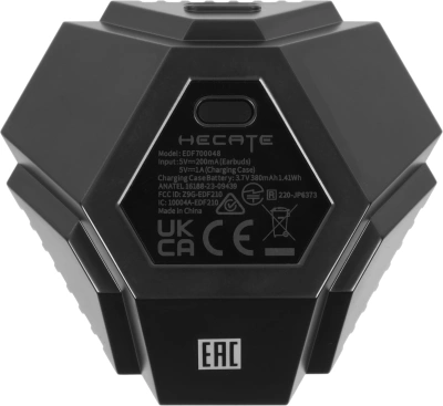 Наушники с микрофоном Edifier GX05 серый вкладыши BT в ушной раковине