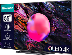 Телевизор OLED Hisense 55" 55A85K черный 4K Ultra HD 120Hz DVB-T DVB-T2 DVB-C DVB-S DVB-S2 USB WiFi Smart TV (RUS)