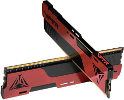 Память DDR4 2x8Gb 3600MHz Patriot PVE2416G360C0K Viper Elite II RTL Gaming PC4-28800 CL20 DIMM 288-pin 1.35В kit с радиатором Ret
