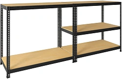 Стеллаж Практик SBL 200KD/90x40/5 пол.:5 разборная 2000x900x400мм серый (S24499393309)