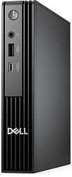 ПК Dell Pro Micro QCM1250 Micro Core Ultra 5 235T (2.2) 16Gb SSD512Gb Graphics Windows 11 Pro GbitEth WiFi BT 90W мышь клавиатура черный (DPMC-5621)