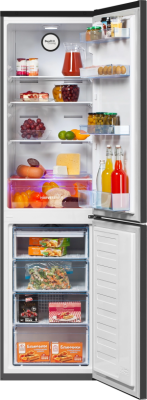 Холодильник Beko B3R0CNK332HX 2-хкамерн. антрацит