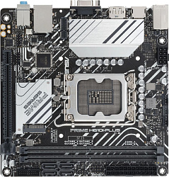 Материнская плата Asus PRIME H610I-PLUS-CSM Soc-1700 Intel H610 2xDDR5 mini-ITX AC`97 8ch(7.1) GbLAN+VGA+HDMI+DP