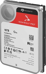Жесткий диск Seagate SATA-III 16Tb ST16000NT001 NAS Ironwolf Pro 512E (7200rpm) 256Mb 3.5"