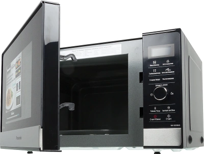 Микроволновая Печь Panasonic NN-SD38HSZPE 23л. 1000Вт черный/серебристый