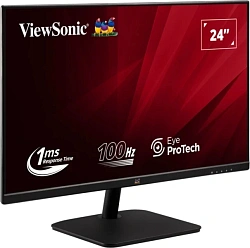 Монитор ViewSonic 24" VA2432-H-2 черный IPS LED 16:9 HDMI матовая 250cd 178гр/178гр 1920x1080 100Hz VGA FHD 2.7кг