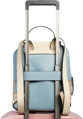 Рюкзак женский Piquadro Circle CA5566W92/AZBE2 голубой/бежевый кожа