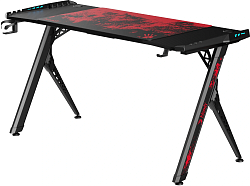 Стол игровой Bloody BD-TB101 столешница ЛДСП карбон каркас черный 140x75x75см