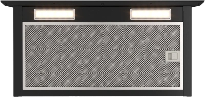 Вытяжка каминная Elikor Метеорит 60П-700-Э4Д черный/серебристый управление: электронное (1 мотор)