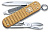 Нож перочинный Victorinox Classic Precious Alox (0.6221.408G) 58мм 5функц. золотистый подар.коробка