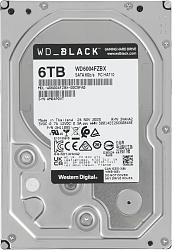 Жесткий диск WD SATA-III 6TB WD6004FZBX Desktop Black (7200rpm) 256Mb 3.5"
