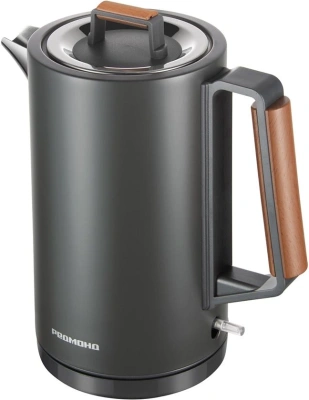 Чайник электрический Redmond KM236 1.7л. 2200Вт серый корпус: нерж.сталь