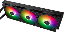Система водяного охлаждения Thermalright Frozen Warframe SE 360 ARGB Soc-AM5/AM4/1151/1200/2066/2011/1700 черный 4-pin 29.8dB Al LCD Ret (F-WFRAME-SE-360-BL-ARGB)