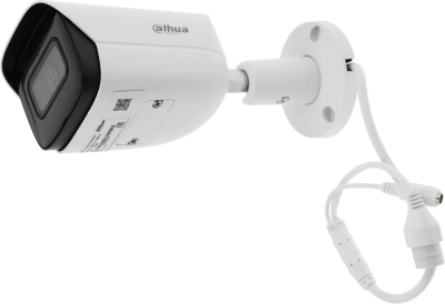 Камера видеонаблюдения IP Dahua DH-IPC-HFW3441E-S-0360B-S2 3.6-3.6мм цв. корп.:белый (DH-IPC-HFW3441EP-S-0360B-S2)