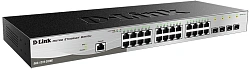 Коммутатор D-Link DGS-1210-28/ME/P DGS-1210-28/ME/P/B (L2) 24x1Гбит/с 24xКомбо(1000BASE-T/SFP) 4SFP управляемый