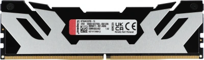 Память DDR5 16GB 6400MHz Kingston KF564C32RS-16 Fury Renegade XMP RTL Gaming PC5-51200 CL32 DIMM 288-pin 1.4В с радиатором Ret