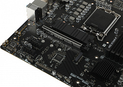 Материнская плата MSI PRO B760M-P Soc-1700 Intel B760 4xDDR5 mATX AC`97 8ch(7.1) GbLAN+VGA+HDMI+DP