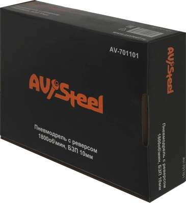 Дрель прямая Av Steel AV-701101 106л/мин патр.:быстрозажимной оранжевый/черный