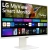 Монитор LG 31.5" MyView 32SR83U-W белый IPS LED 16:9 HDMI M/M матовая HAS 400cd 178гр/178гр 3840x2160 60Hz UHD USB 7.7кг