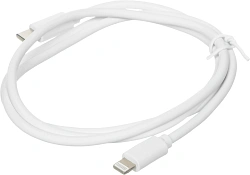 Кабель Buro PD18W USB Type-C (m)-Lightning (m) 1м белый