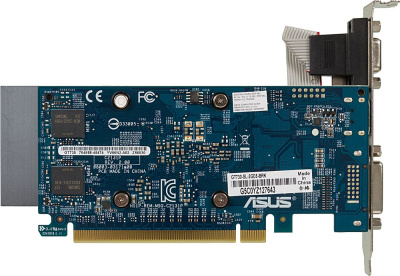 Видеокарта Asus PCI-E 2.0 GT730-SL-2GD5-BRK NVIDIA GeForce GT 730 2Gb 64bit GDDR5 902/5010 DVIx1 HDMIx1 CRTx1 HDCP Ret low profile