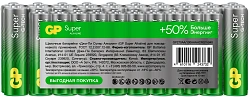 Батарея GP Super Alkaline 15A/24AA21-2CRSWC40 AA/AAA (40шт) коробка