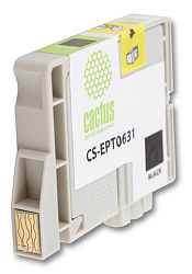 Картридж струйный Cactus CS-EPT0635 T0635 черный/голубой/пурпурный/желтый набор (40мл) для Epson Stylus C67/C87/CX3700/CX4100/CX4700 с чипом