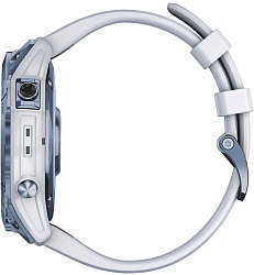 Смарт-часы Garmin Fenix 7X 1.4" корп.синий рем.белый (010-02541-15)
