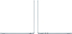 Ноутбук Apple MacBook Air A3448 M5 10 core 16Gb SSD512Gb/10 core GPU 15.3" Liquid Retina (2880x1864) macOS l.blue WiFi BT Cam (MDV94LL/A)